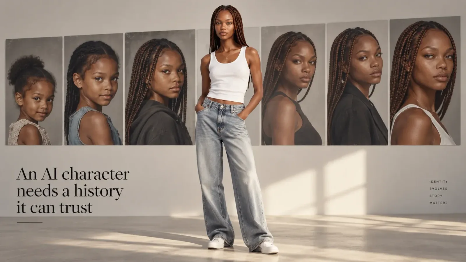 An AI character needs a history it can trust