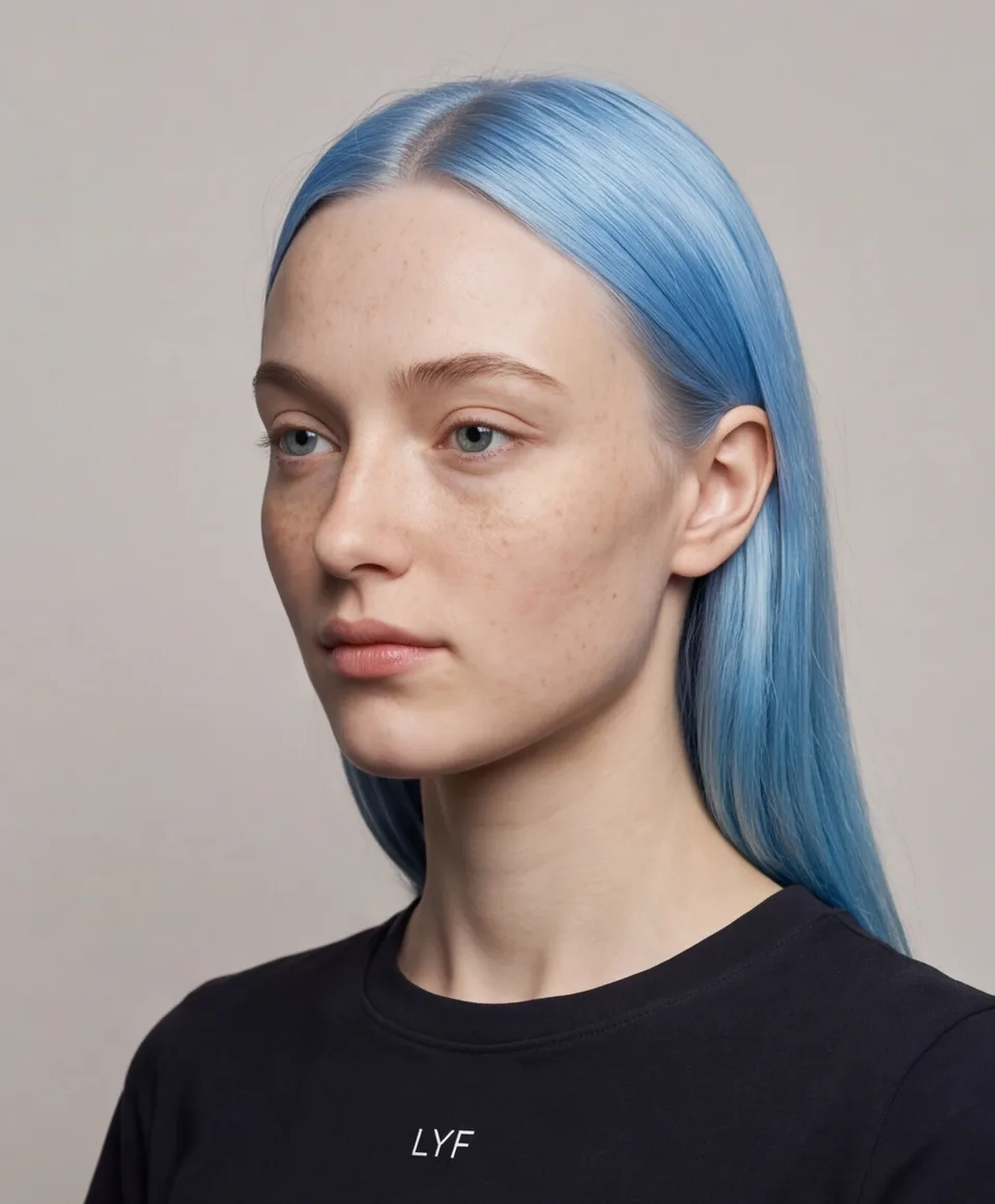 Azzurra Venturi · three-quarter portrait