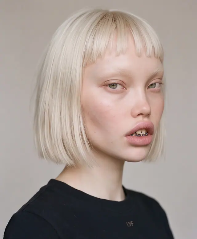 Freya Nyström, Three-quarter view