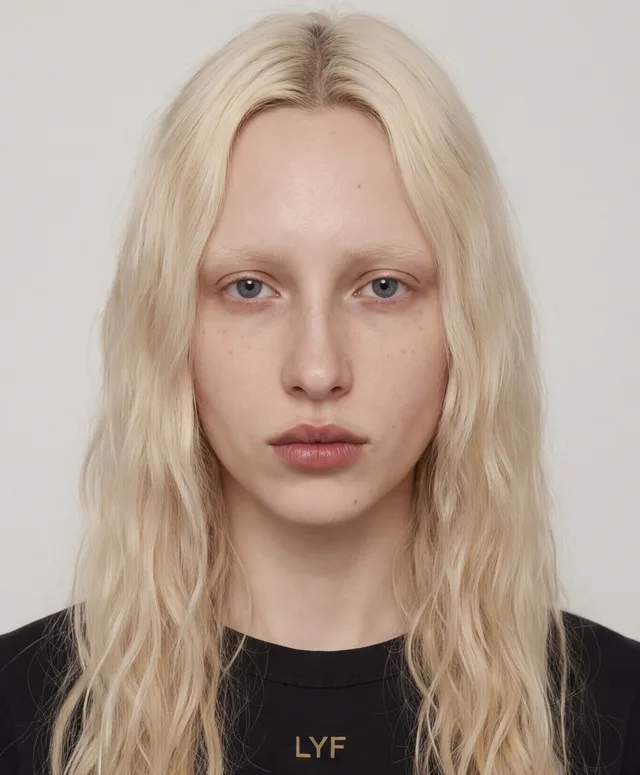 Imogen Holloway, Front view