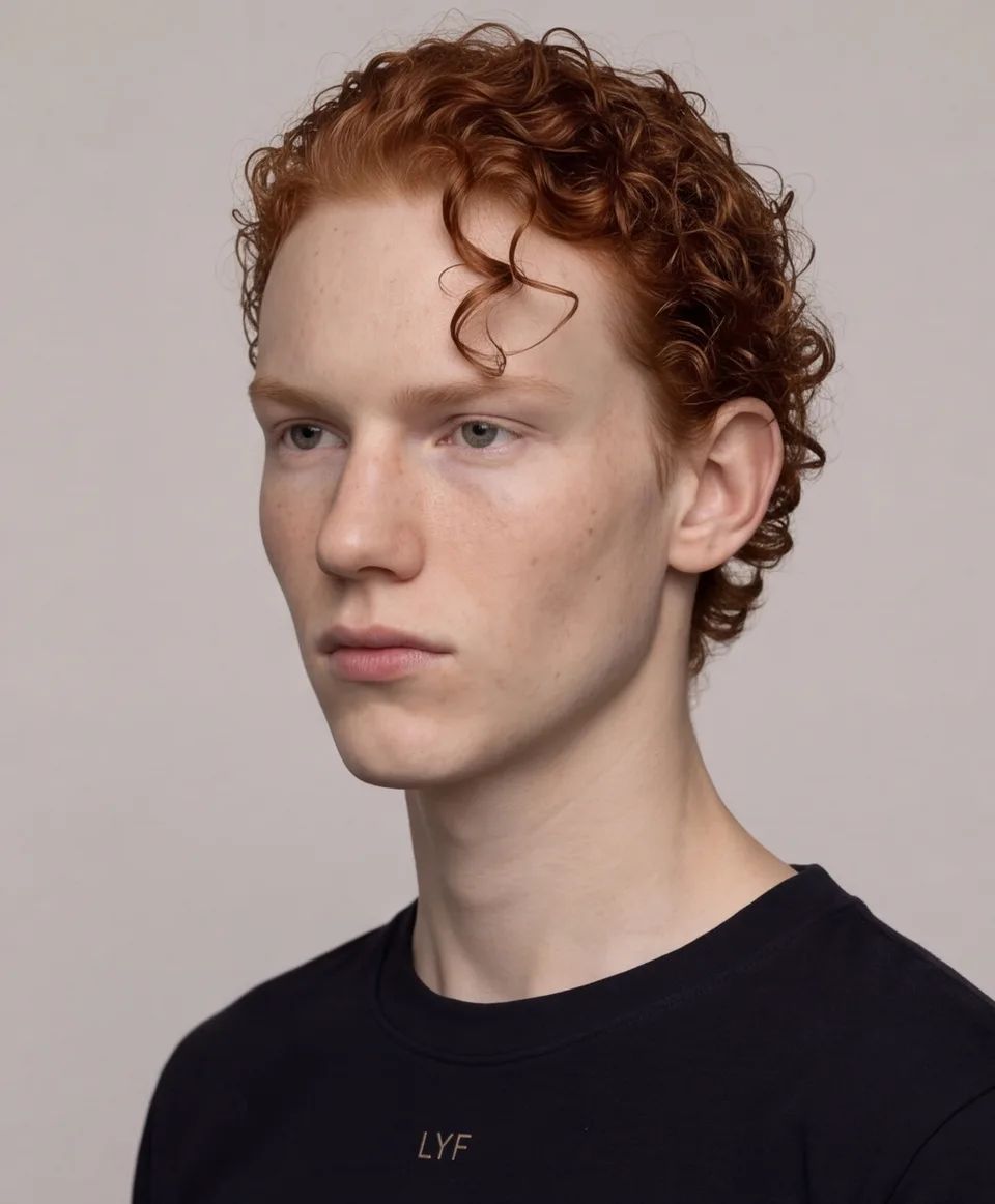 Léonie Mercier · three-quarter portrait