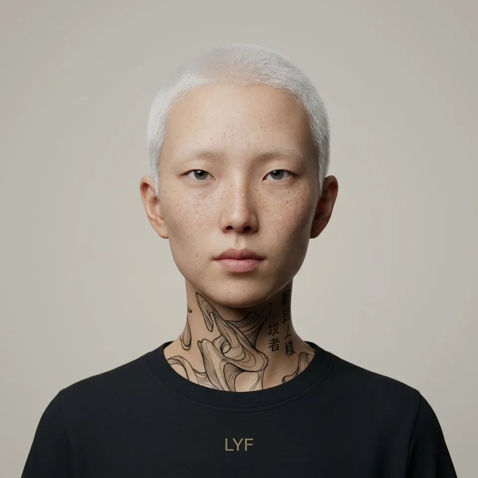 Approved studio portrait of Min-seo Kang