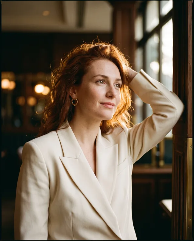 Nell Faulkner · Window portrait · 3