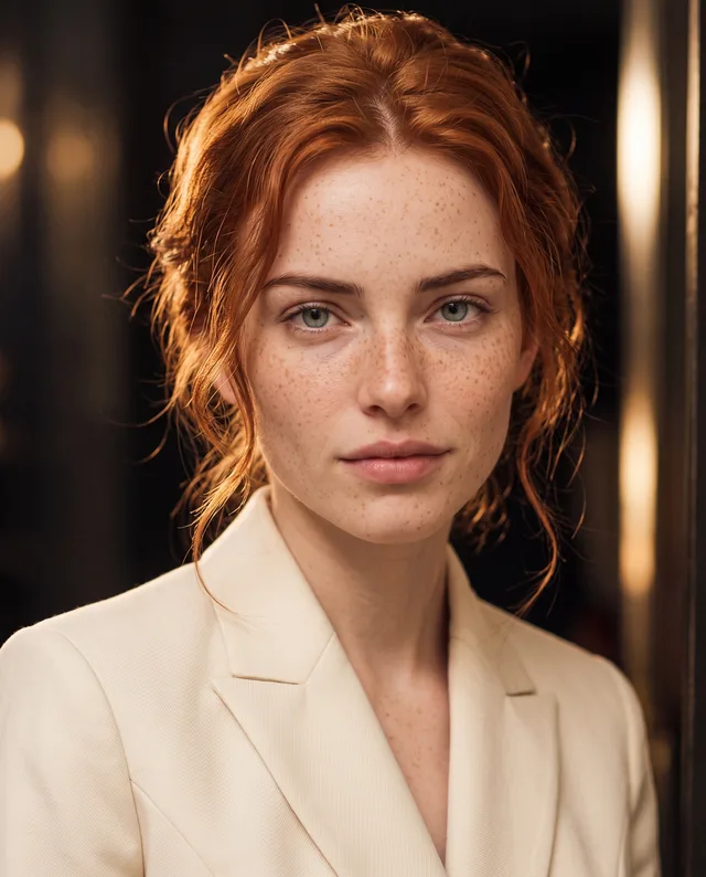 Nell Faulkner · Window portrait · 1