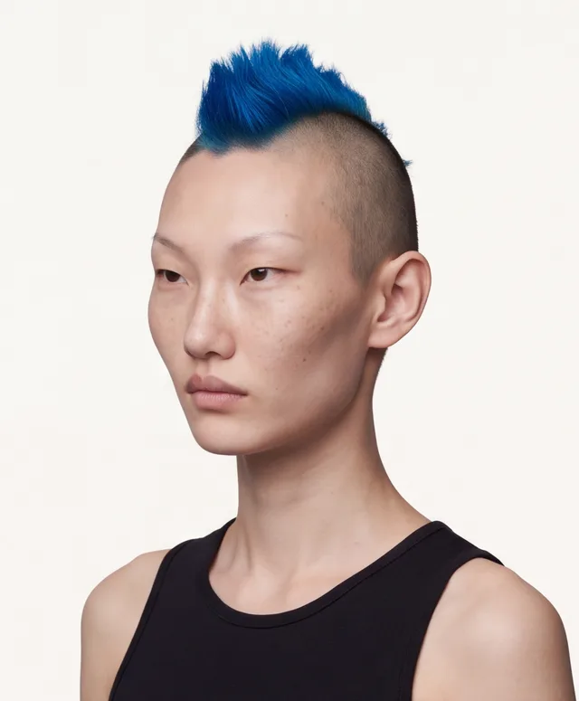 Nika Vale, artificial talent — three quarter portrait