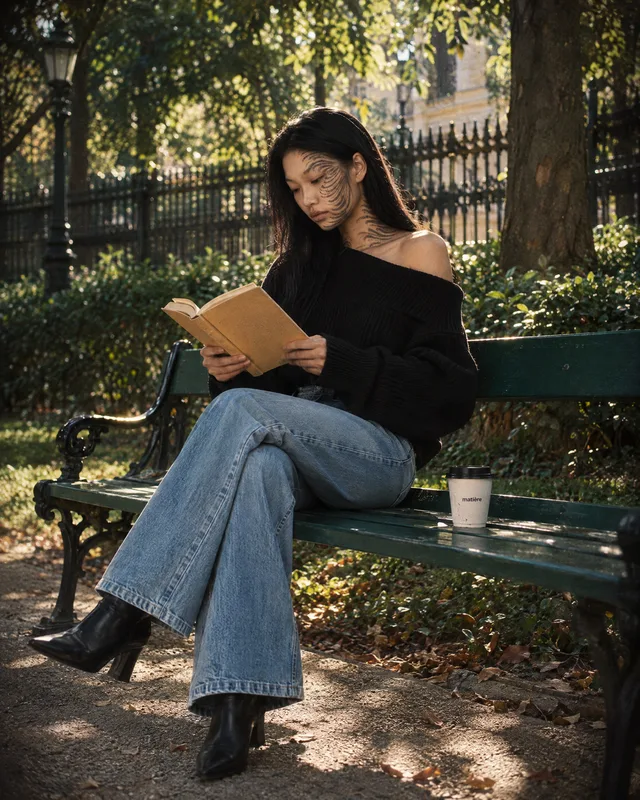 Shiori Moriyama · Reading in the shade · 3