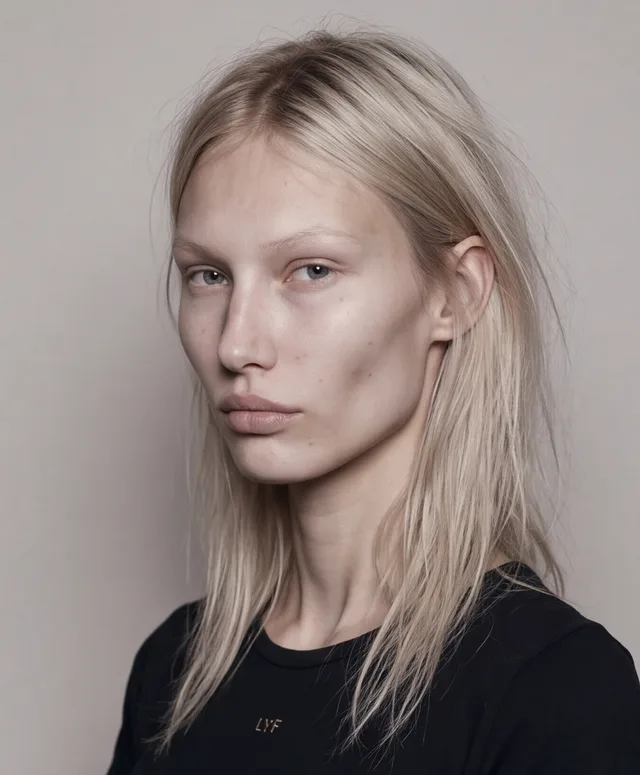 Signe Haldorsen, Three-quarter view