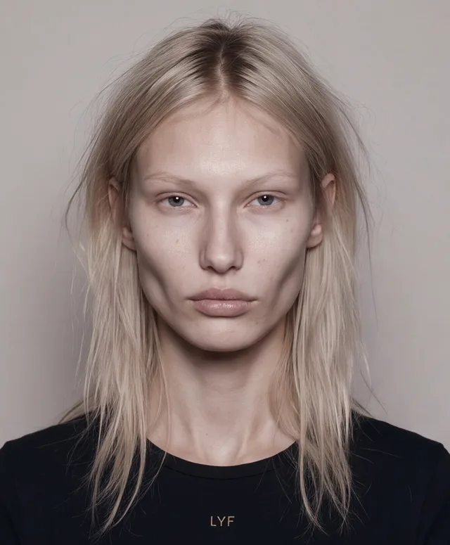 Signe Haldorsen, Front view